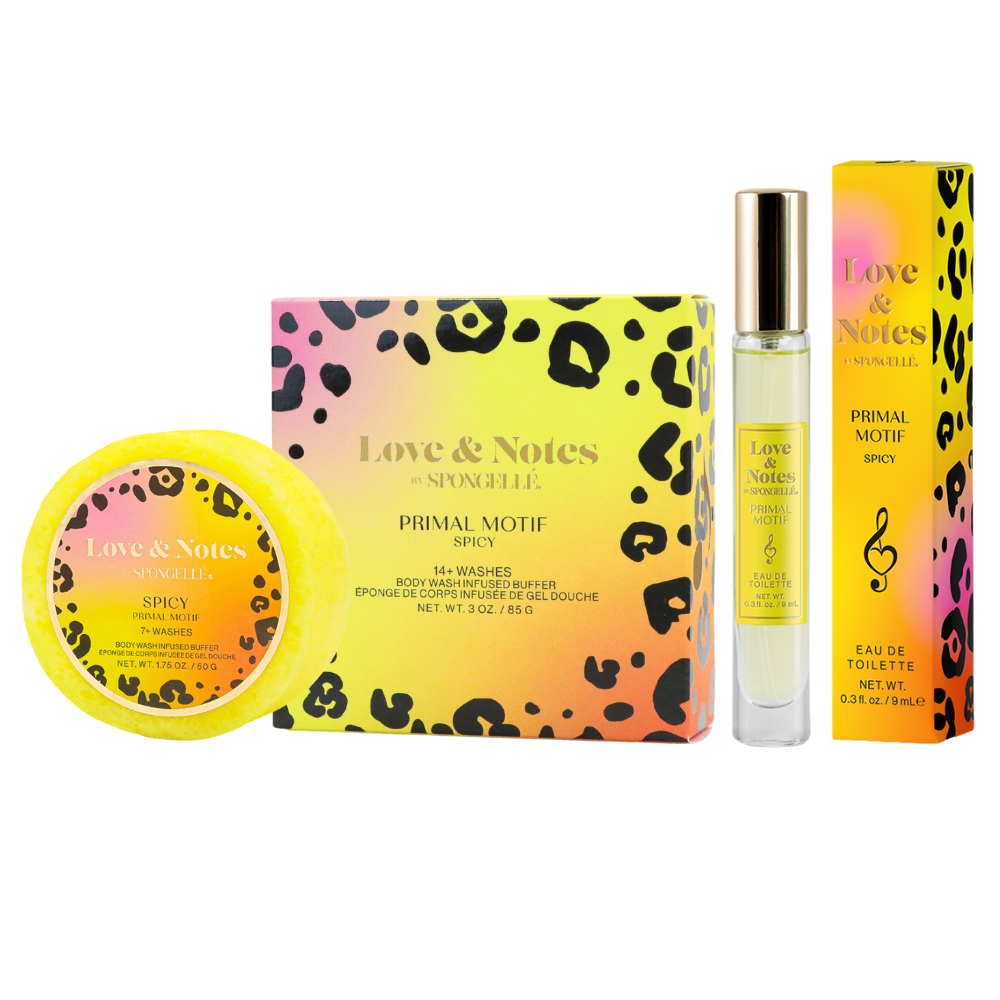 Primal Motif Body Buffer & Perfume Gift Set | 3-Piece