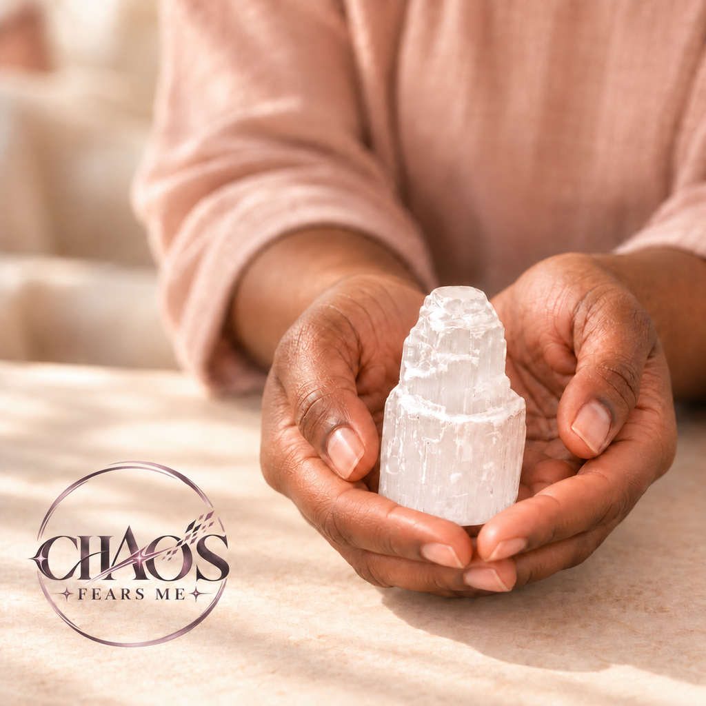 Selenite Glow Lamp