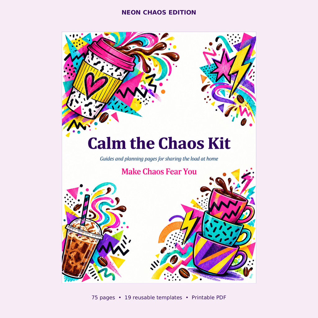 Calm the Chaos Kit | Neon Chaos Edition