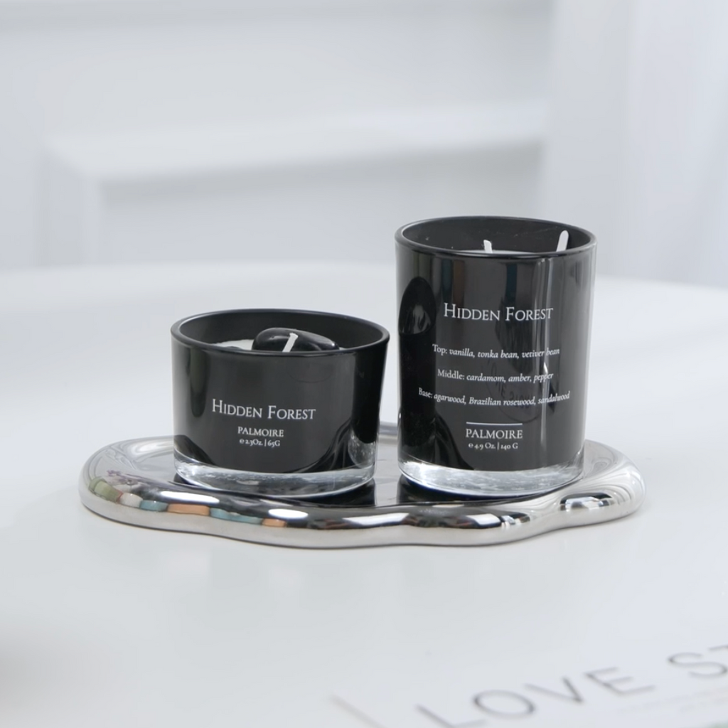 Hidden Forest Candle Duo | Warm Woods & Vanilla