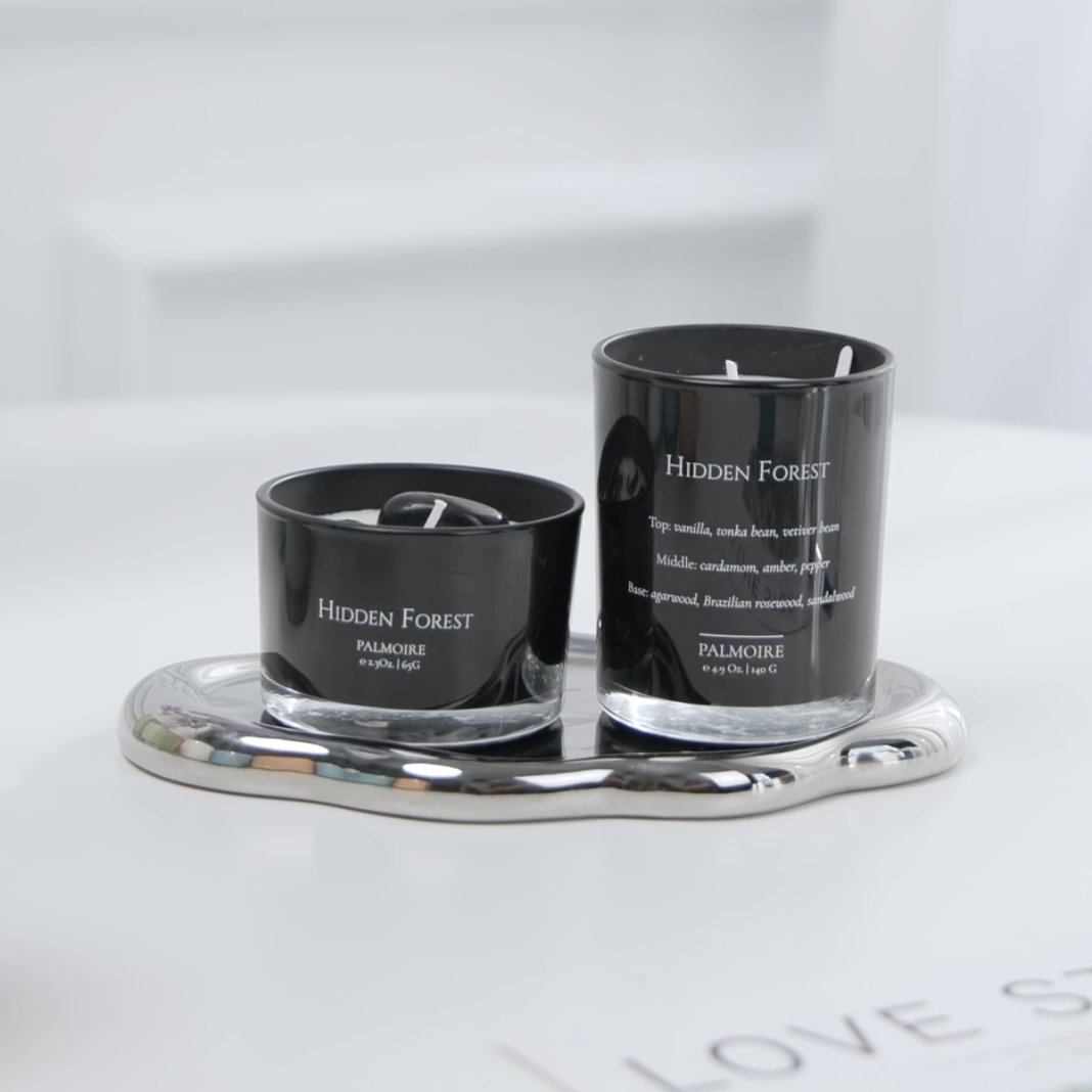 Hidden Forest Candle Duo | Warm Woods & Vanilla