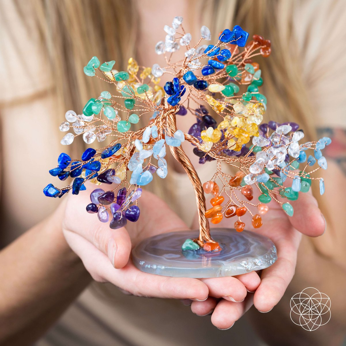 Limitless Possibilities | Seven-Stone Chakra Crystal Tree
