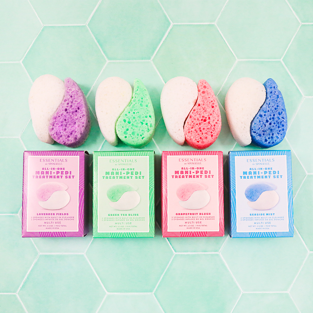 Essentials Mani-Pedi Buffers | 4-Piece Assorted Set