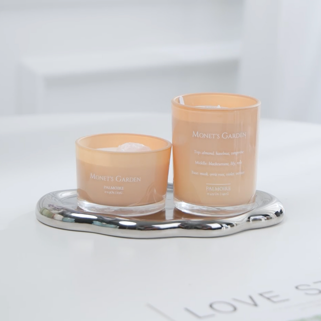 Monet's Garden Candle Duo | Florals, Almond & Musk