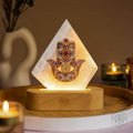 My Aura Spa | Selenite Hand-Design Mood Lamp