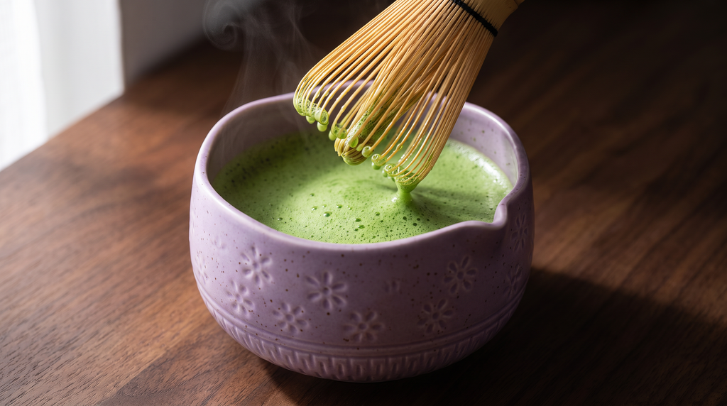 7-Piece Matcha Whisk & Ceramic Bowl Gift Set