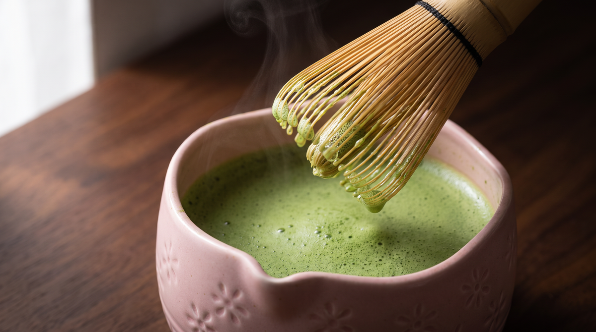 7-Piece Matcha Whisk & Ceramic Bowl Gift Set